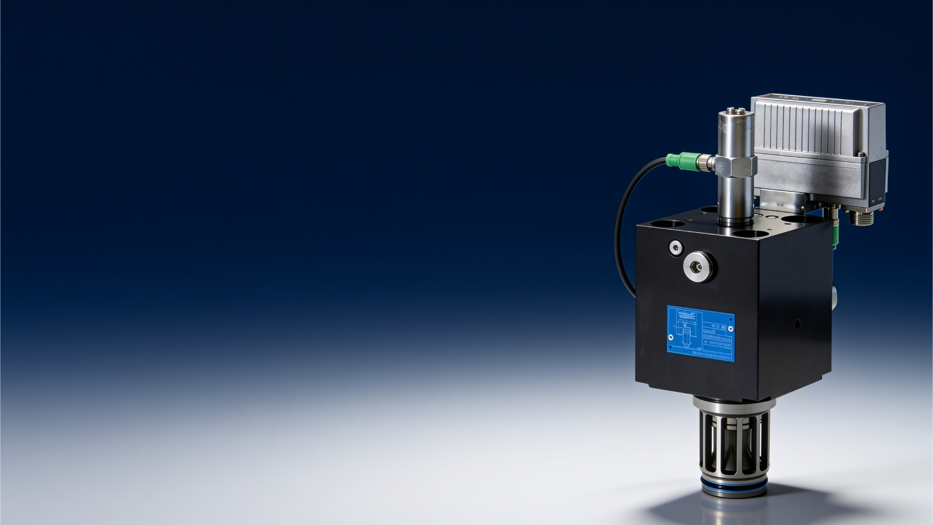 Einspritzeinheit einer Spritzgussmaschine mit hydraulischer Ventilsteuerung von AXXERON Hydrolux