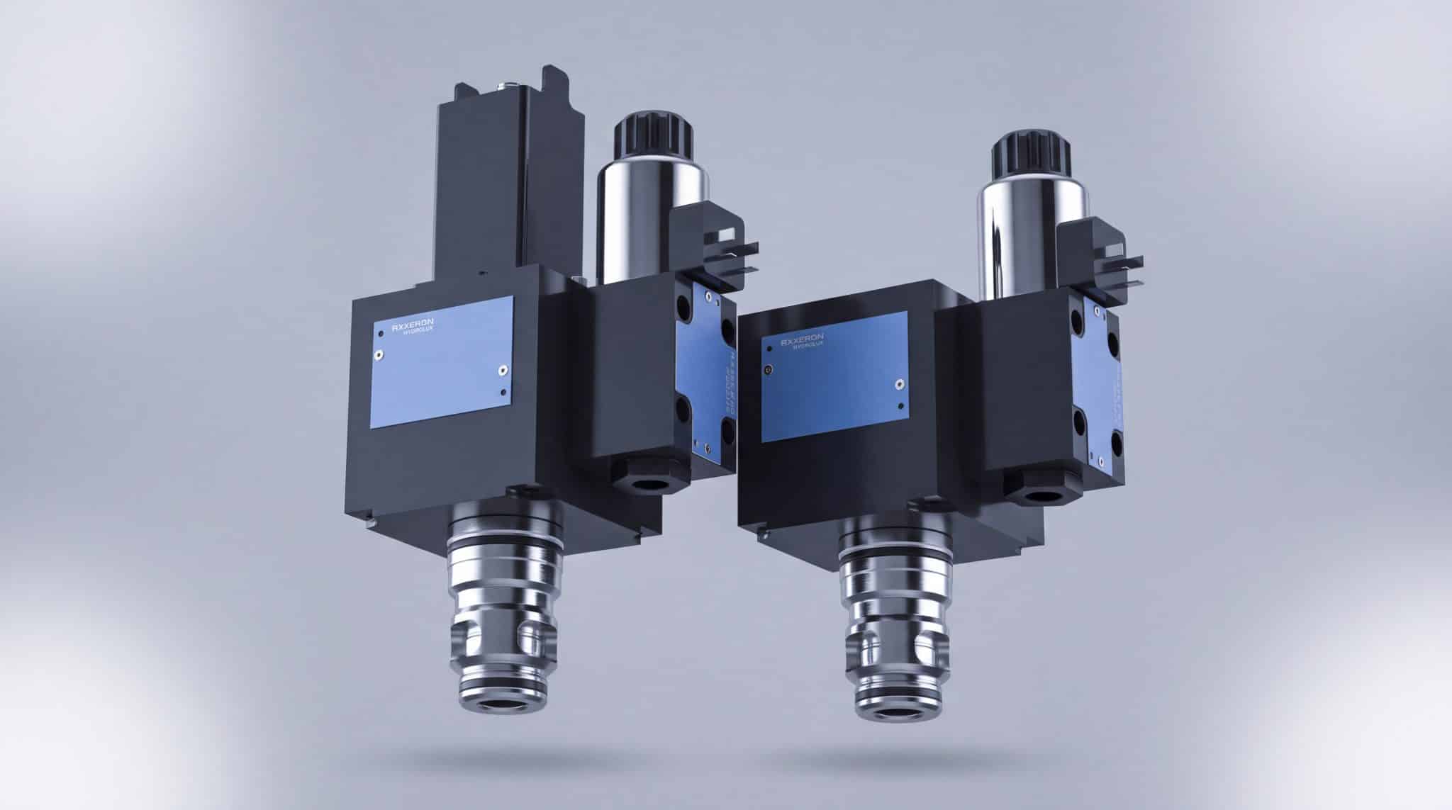 AXXERON Hydrolux X750 Active Cartridge Ventile für hohen Durchfluss, reduzierte Druckverluste und sicherheitsrelevante Hydraulikfunktionen.